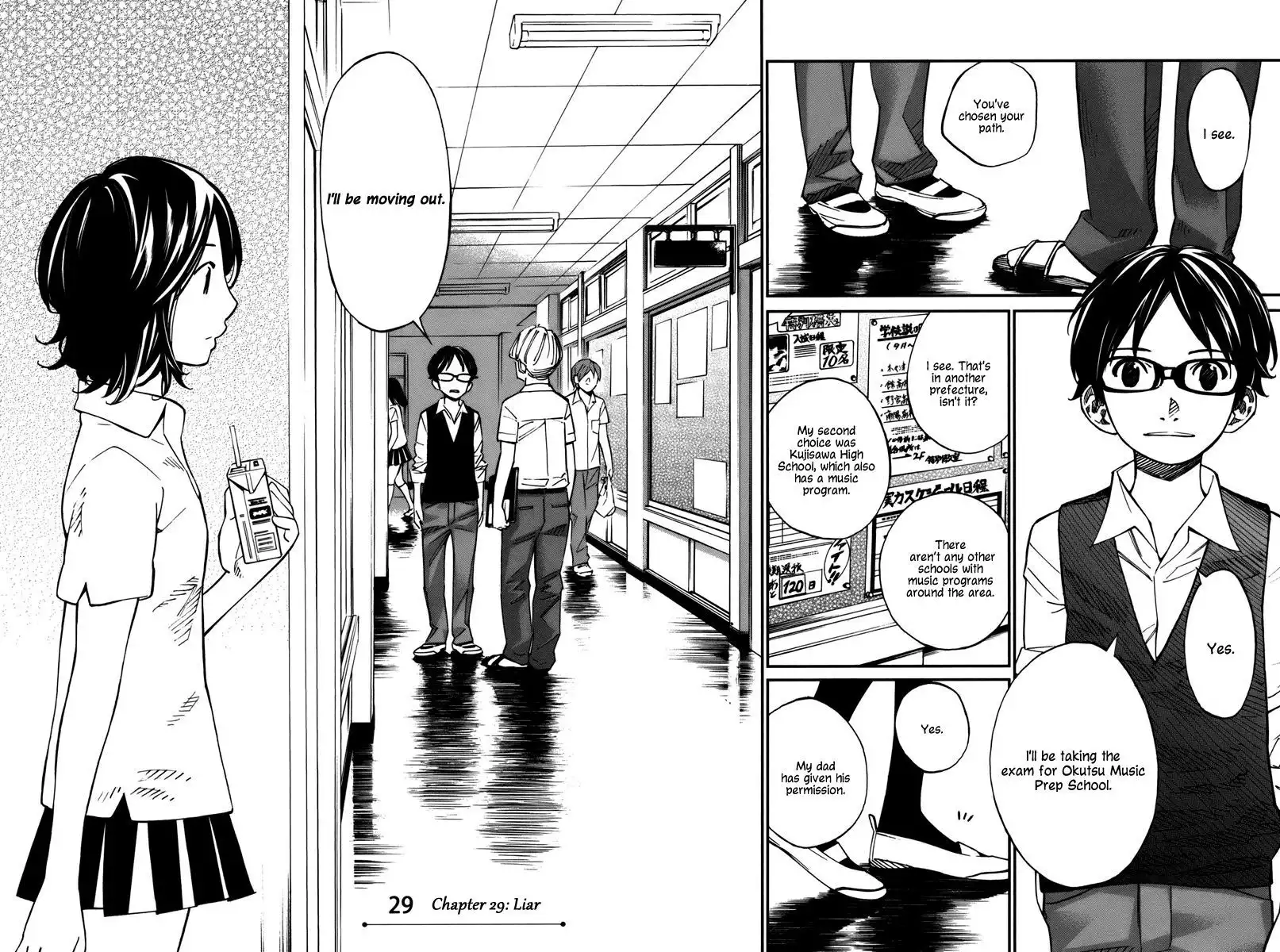 Shigatsu wa Kimi no Uso Chapter 29 9